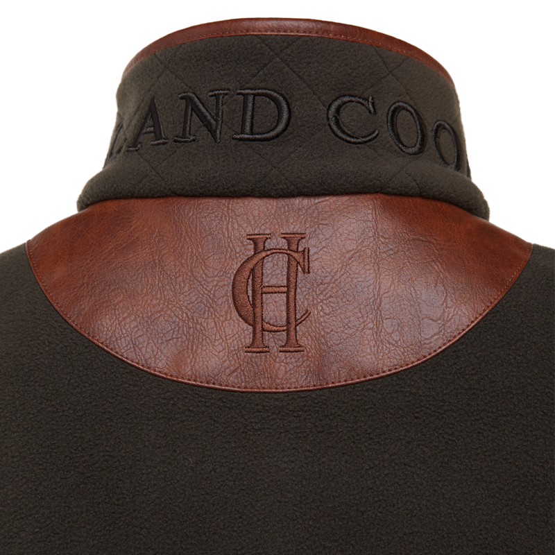 Holland Cooper Country Fleece Jacket - Khaki-8